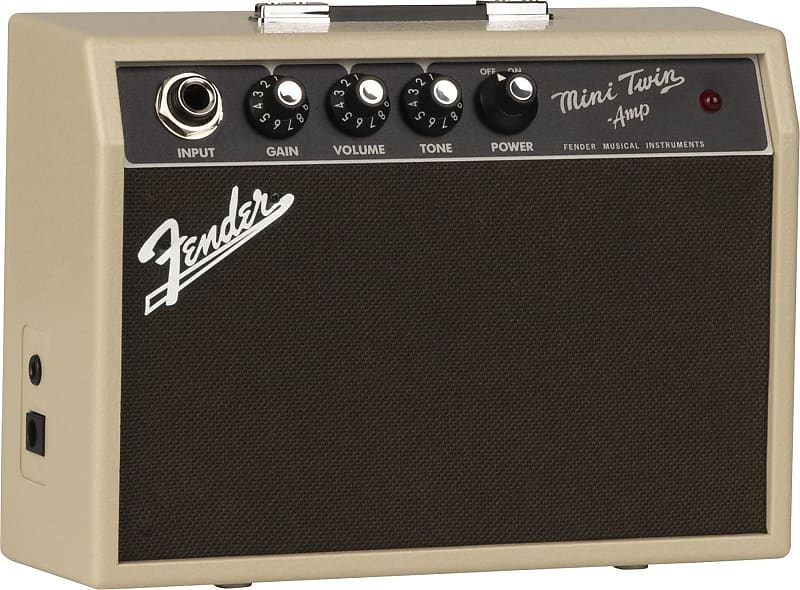 Fender Mini '65 Twin 1-watt 2 x 3-inch Combo Amp - Blonde image 1