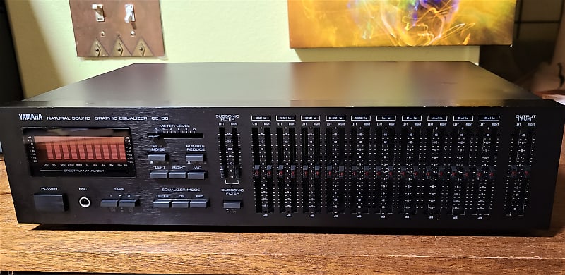 Yamaha GE-60 グラフィックイコライザー Yamaha GE-60 Natural Sound Stereo Graphic Equalizer | eBay