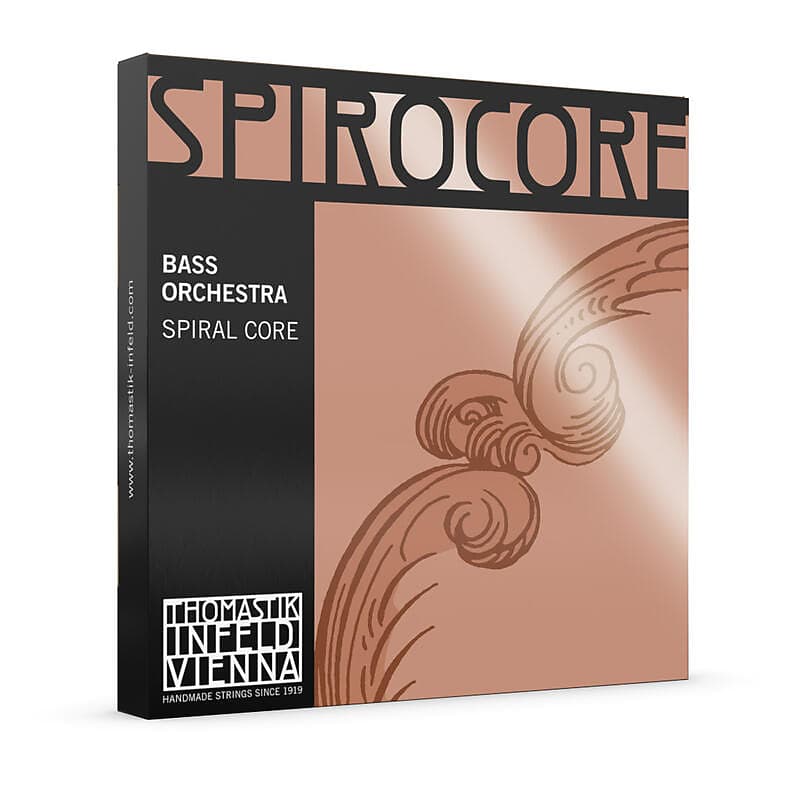 Thomastik-Infeld 3885 Spirocore Orchestra Double Bass String Set, 3/4 Scale image 1