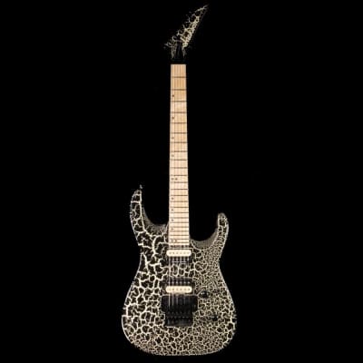 Jackson 2014 Pro DK2M Dinky Guitar Ltd Ed in Black & White Crackle image 3