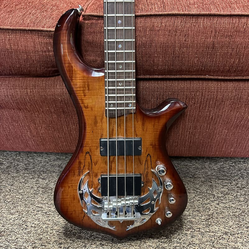 Traben Array Limited Active Bass- Sunburst Spalted Maple | Reverb