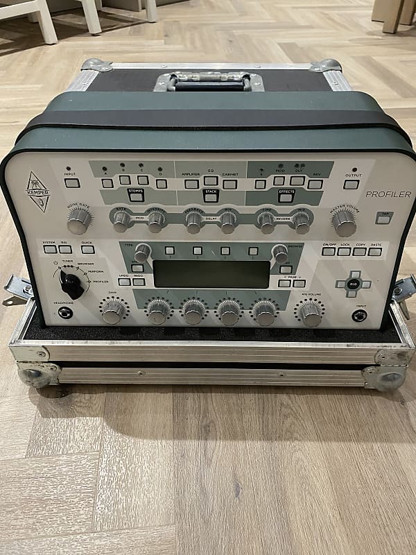 Kemper Unpowered Profiler with Swan Flight Case and 1500+ Reverb
