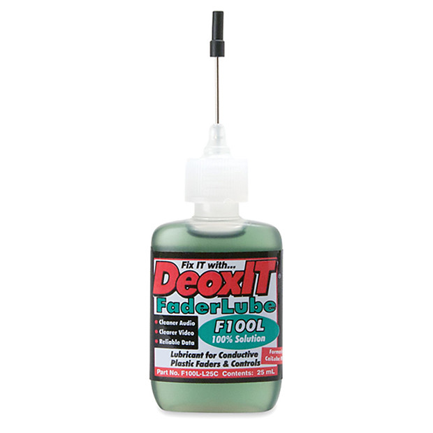 Hosa F100L Caig DeOxit FaderLube with Needle Dispenser image 1