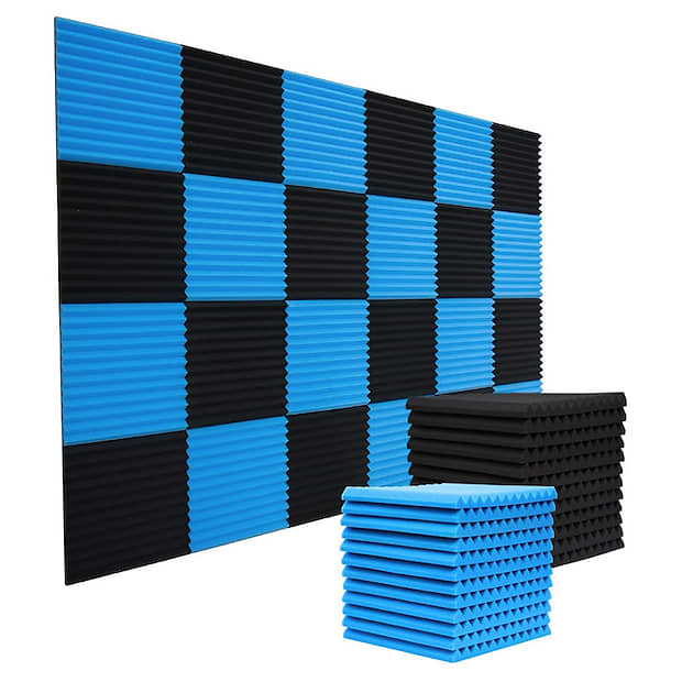 Acoustic Foam Panels (24 Pack) 1