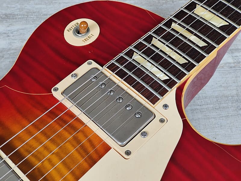 1993 Orville Japan (by Gibson) LPS-80F Les Paul Standard (Cherry 