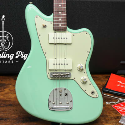 FENDER USA Limited Edition American Professional Jazzmaster "Surf Green + Solid Rosewood" (2019) image 1