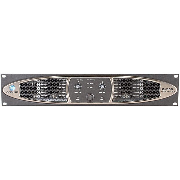 Crown Xs500 2-Channel Power Amplifier image 1