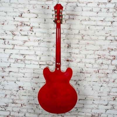 Epiphone - ES-335 Pro - Semi-Hollow Body HH Electric Guitar, Red - x3385 - USED image 8