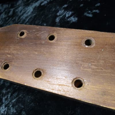 Harmony Parlor Guitar V Shape Neck. Early Number 029 image 4