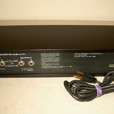 ART  Dual 15-Band Graphic Equalizer 1/3 Octave image 2