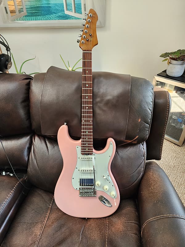 Firefly Stratocaster 2023 - Pink with Nice new gigbag | Reverb