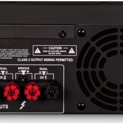 Crown XLS 1502 Two-channel, 525W @ 4Ω Power Amplifier image 2