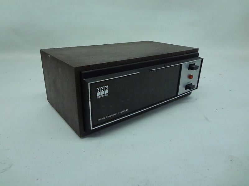 BSR Electronics FEW II Vintage Stereo Equalizer Rare - For Part or Restoration  			