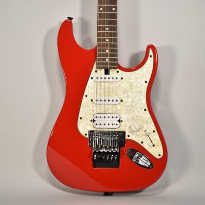 Floyd Rose Discovery Series DST-3 Red Finish S-Style Guitar image 2