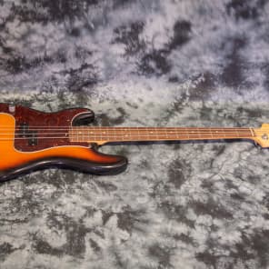 1996 Fender 50th Anniversary Precision Bass 3 Tone Sunburst Left Handed Lefty image 7