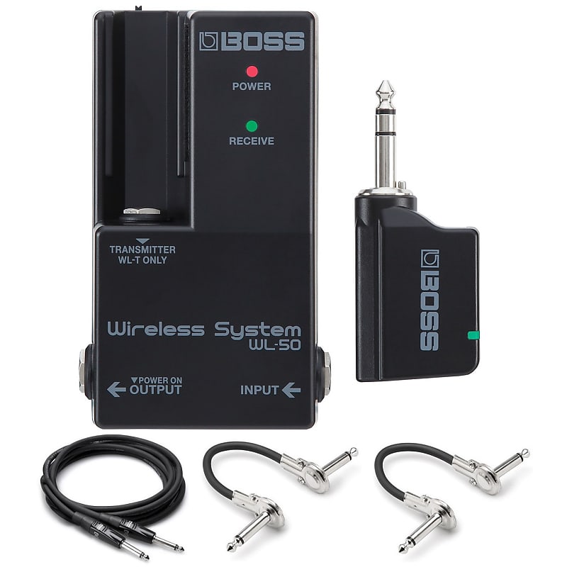 New Boss WL-50 Wireless System for Guitar Pedal Boards! | Reverb