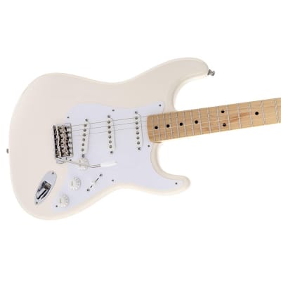 Fender Jimmie Vaughan Tex-Mex Strat Electric Guitar (Olympic White) image 7