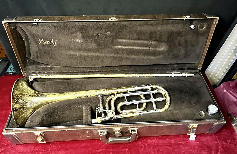 Bach Stradivarius Model 42 Trombone With Case 🔥 Plays | Reverb