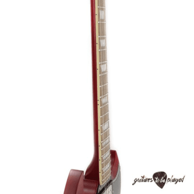 Epiphone Faded G-400 SG Electric Guitar - Worn Cherry | Reverb