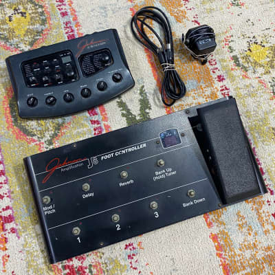 Johnson J-Station W/J8 Foot Controller Black | Reverb