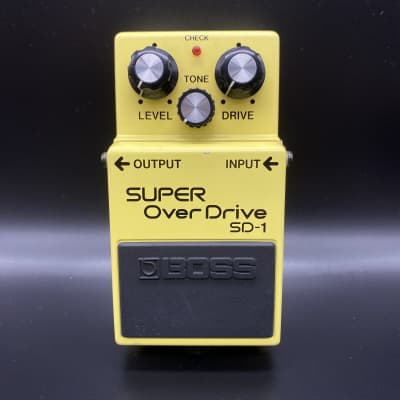 Boss SD-1 Super Overdrive 1981 - 1988 Made In Japan | Reverb