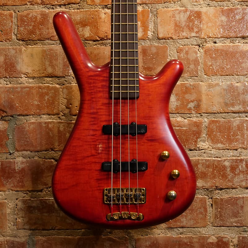 Warwick Corvette Proline Bass Guitar Transparent Red | | G-001482-93 |  Guitars In The Attic