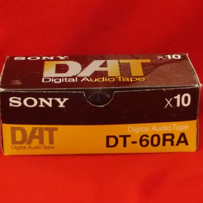 SONY DAT DT-60TA NEW BOX OF 10 | Reverb