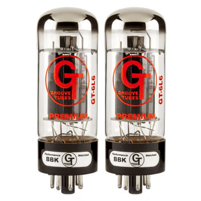 Groove Tubes GT-6L6-S Medium, Matched Pair for sale
