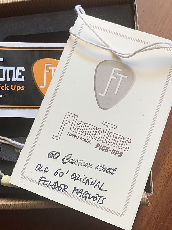 Flametone pick up Stratocaster set old Magnets 1950 / 60 image 1