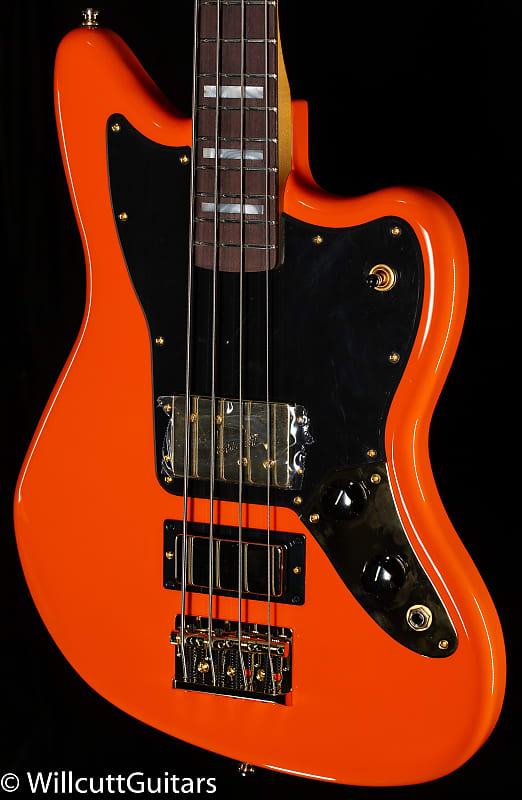 Fender Limited Edition Mike Kerr Jaguar Bass Tiger s Blood Orange 199 Reverb