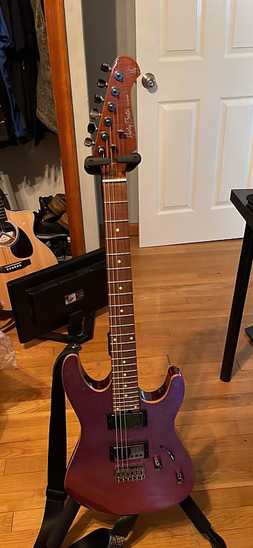 Harley Benton Fusion III HT 2022 Purple Sparkle | Reverb