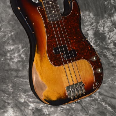 2022 Rittenhouse - P-4 Bass - 3 Tone Burst Relic for sale