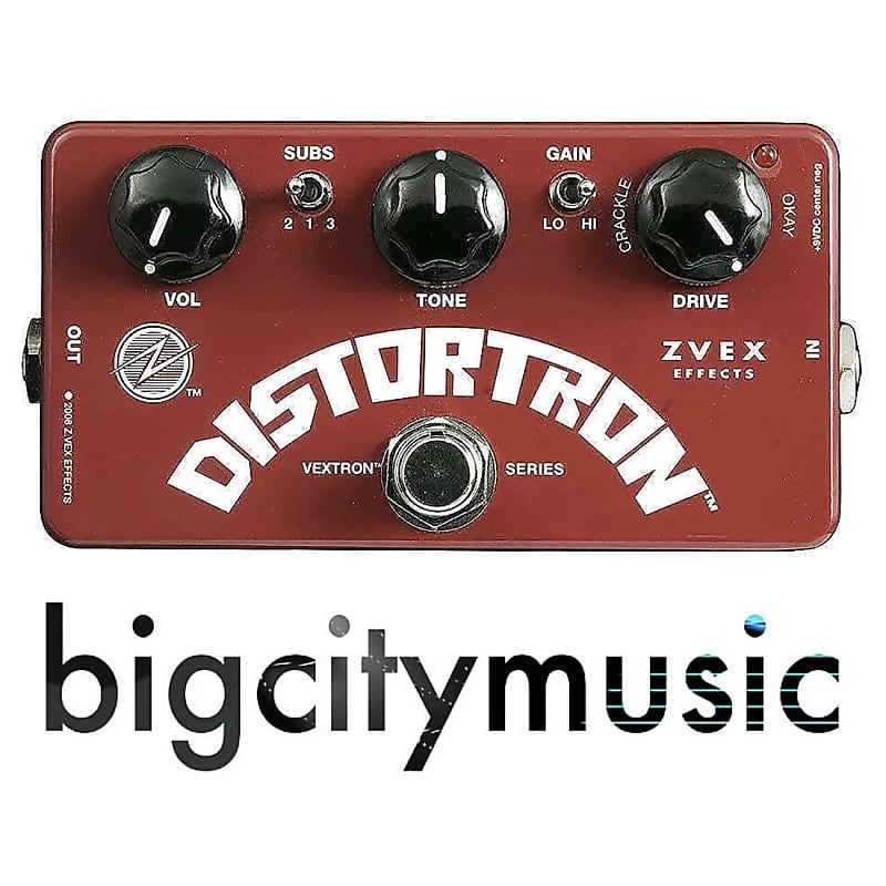 ZVEX DISTORTRON ギターエフェクター Amazon.com: ZVEX Effects Vextron Distortron Guitar Pedal
