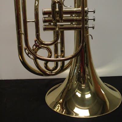 Yamaha YHR-302M Marching Bb French Horn 2010s Lacquer image 3