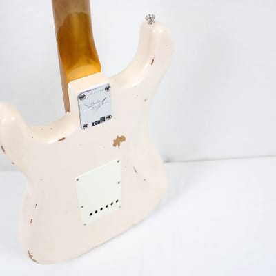 Fender Custom Shop Late 1962 Stratocaster Relic - Super Faded Aged Shell Pink image 6