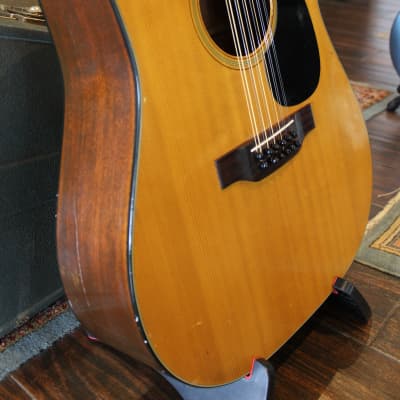 1974 Martin D12-18 12-String Acoustic w/ OHSC image 5