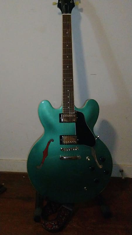 Epiphone ES-335 Limited Edition Iverness Green | Reverb