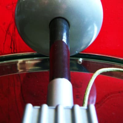Vintage RARE 1940's Electro-Voice Model 75 carbon Microphone w period Astatic E6G desk stand image 10