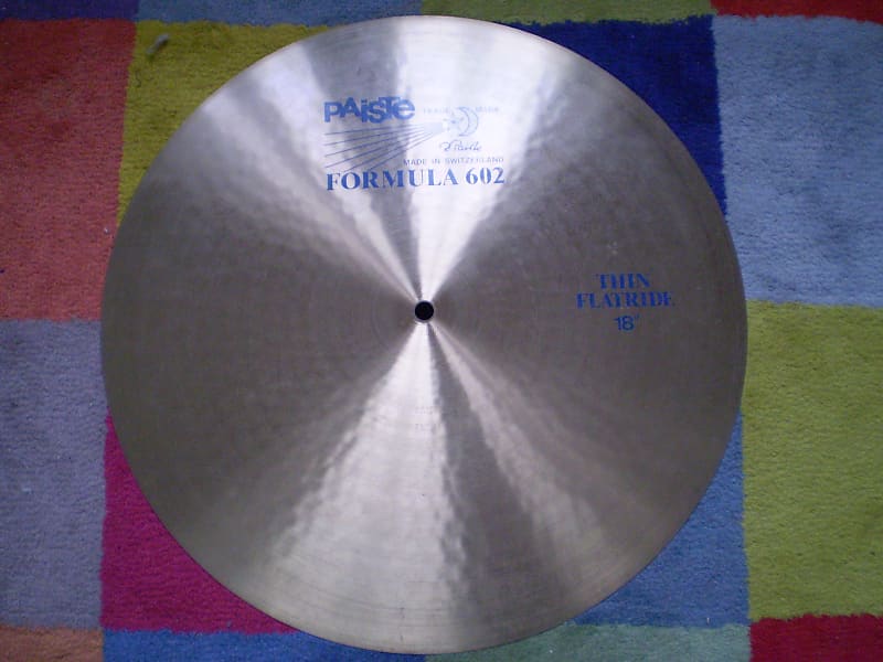 RARE - Blue Label Paiste 18