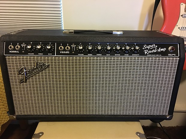 Fender super shop reverb head