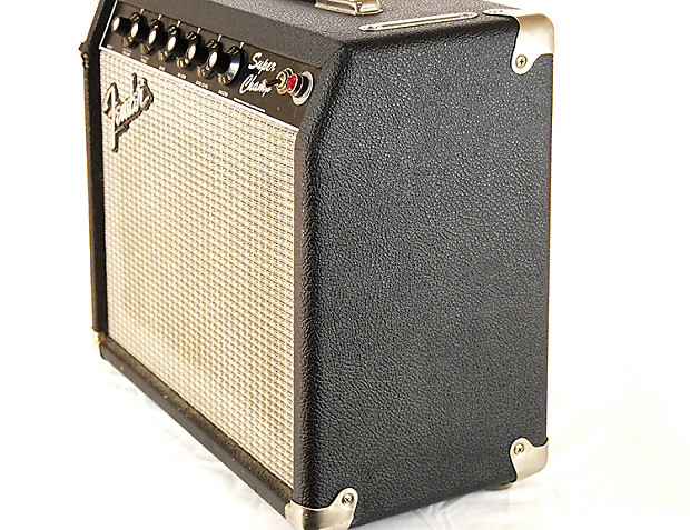 Vintage 1983 Fender Super Champ 18w 1x10 Tube Combo Amp Rivera