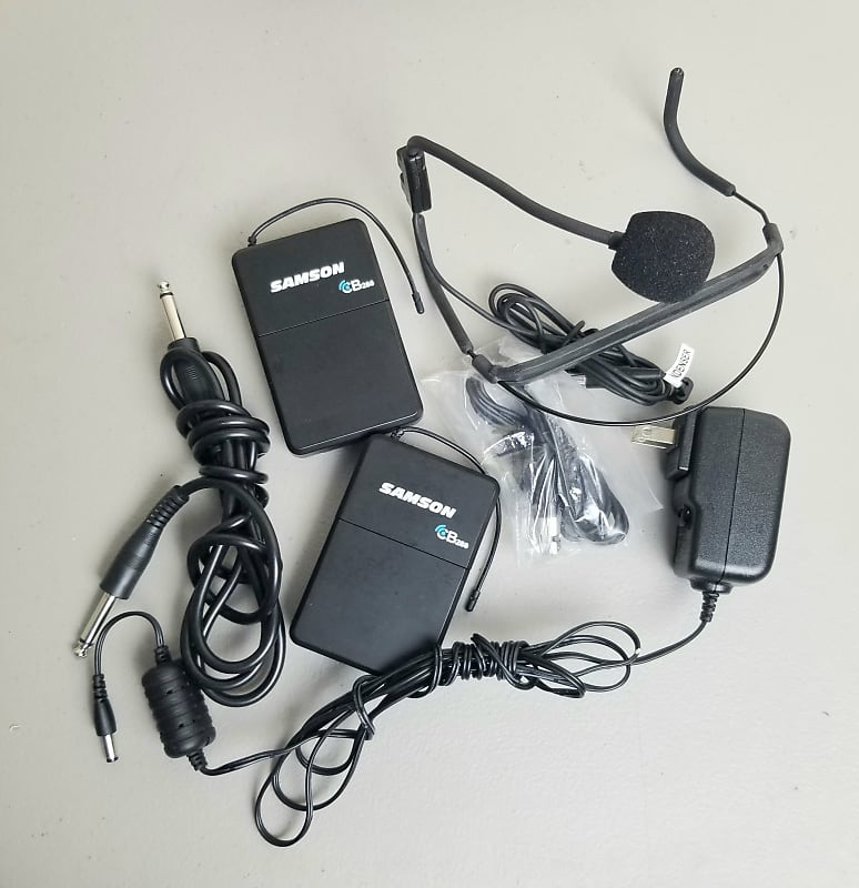 Samson Concert 288 DUAL Wireless System w/2 bodypacks + headset & lavalier  mic's - Open to OFFERS!