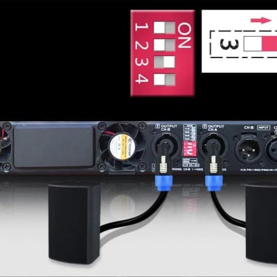 Admark AD42 Class-D Rack Power Amplifier 2-Channel 8500 Watts @ 2-Ohms image 8