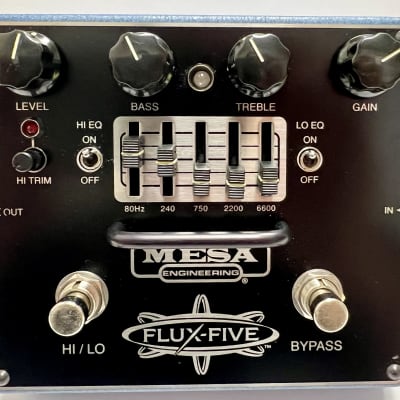 Mesa Boogie Flux 5 Overdrive Pedal 2010s - Black for sale