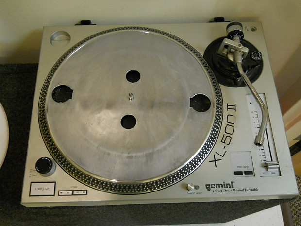 Gemini XL-500 ii Direct Drive Manual Turntable (A) | Reverb