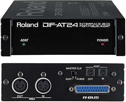☆ RARE Roland DIF-AT24 R-BUS/ADAT Interface 24bit for VS Studios MV mixers  etc ☆