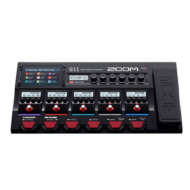 Zoom G11 Multi-Effects Processor 2020 | Reverb