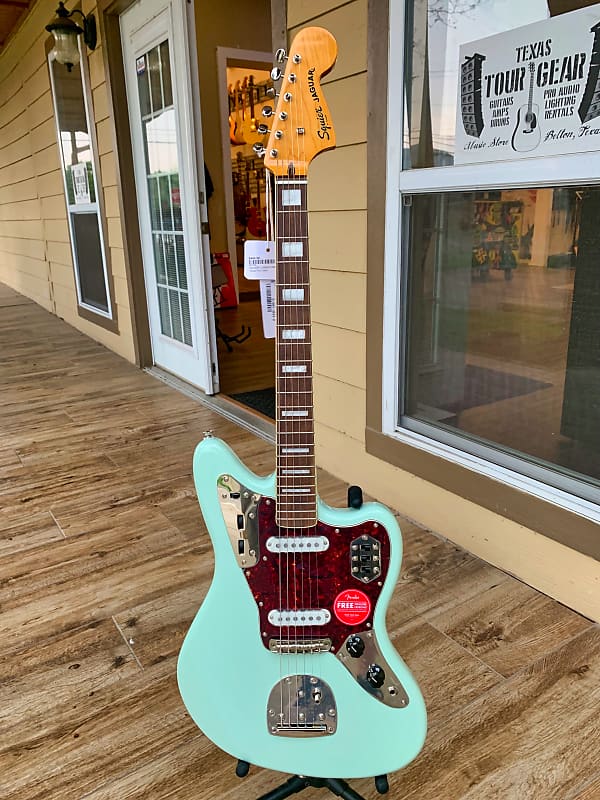 Squier Classic Vibe '70s Jaguar®, Laurel Fingerboard, Surf Green