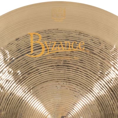 Meinl Byzance Jazz Tradition Hi Hat Cymbals 14" image 6