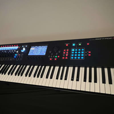 Yamaha Montage M7 76-Key Synthesizer 2023 - Present - Black